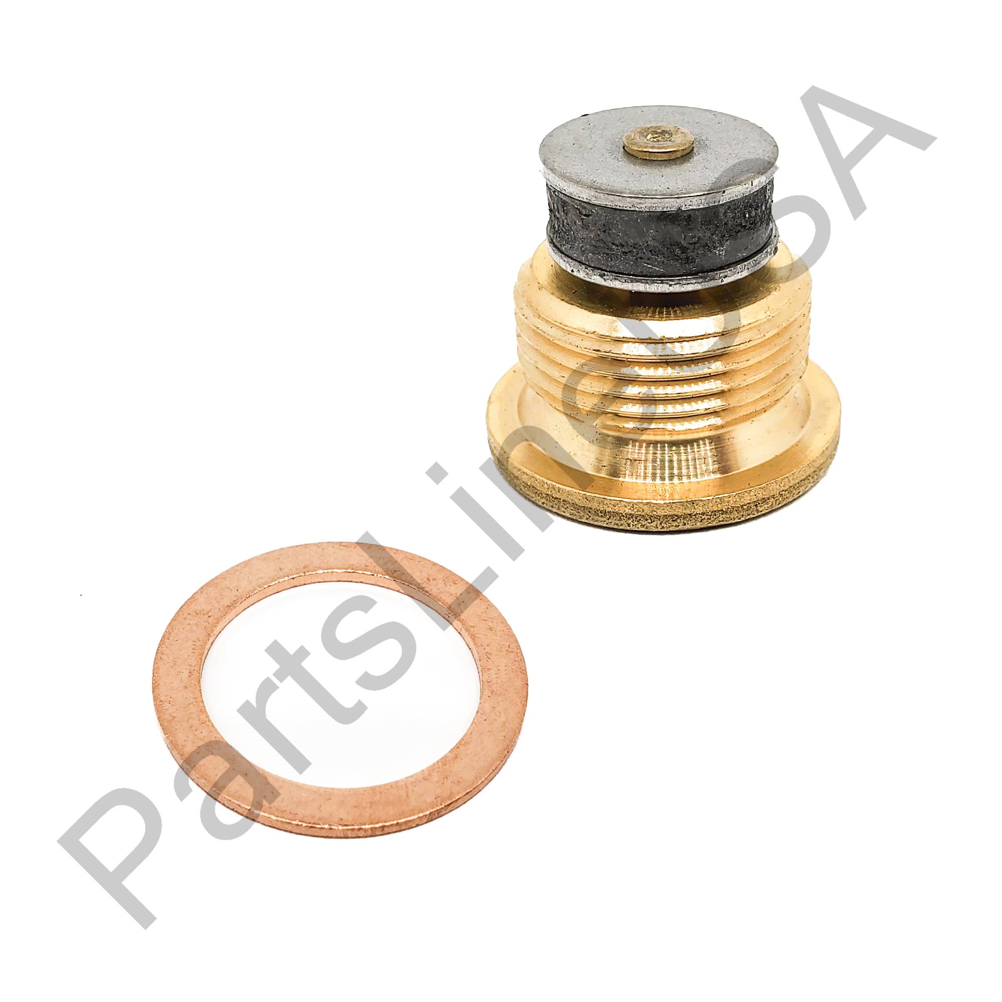 Picture of Genuine Maserati Oil Drain Plug 104280 Copper Washer 10261860 Ghibli GranCabrio